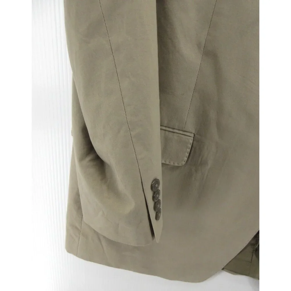 Calvin Klein Sport Coat 42 Tan Blazer Slim Fit Business Canvas NEW